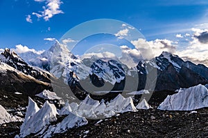 Pakistan Karakoram K2 trekking Mt Masherbrum