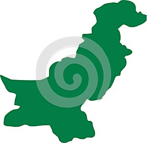 Pakistan map vector