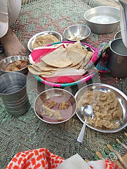 Pakistani Desi Food simple poor environment