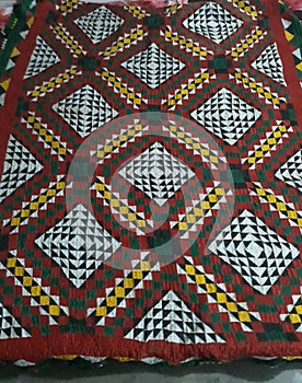 Pakistani handmade traditional sindhi blanket