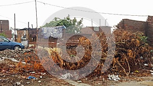 Pakistani Village View Near Ravi Road