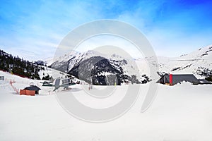 Pal ski resort in Andorra Pyrenees