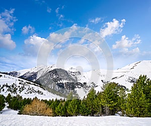 Pal ski resort in Andorra Pyrenees