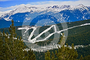 Pal ski resort in Andorra Pyrenees