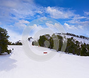 Pal ski resort in Andorra Pyrenees photo