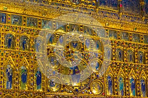 Pala d`Oro  Christ in Majesty San Marco basilica,Venice