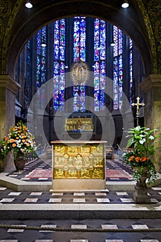 Pala d'Oro - gold altar in Aachen cathedral photo