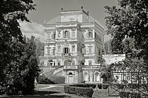 Palace of algardi in rome , italy