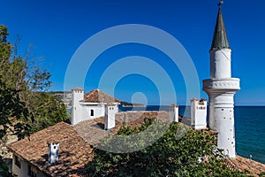 Palace called Quiet Nest in Balchik city, Bulgaria