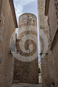 Palace of Carvajal, Caceres, Extremadura, Spain photo