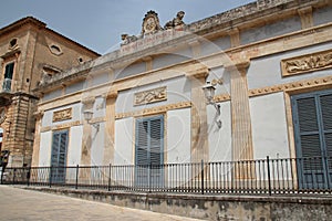 palace (circolo di conversazione) in ragusa in sicily (italy)