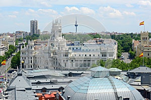 Palace of Communication, Madrid, Spain photo