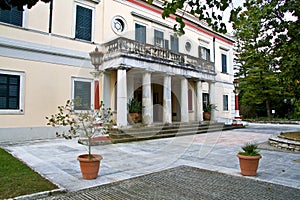 Palace in Corfu island