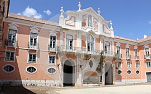 Palace of Correio-Mor, baroque residence north of Lisbon, in Loures, Portugal photo