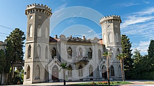 The palace of Countess Panina in Gaspara, Crimea.