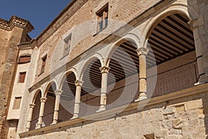 Palace of the counts of Grajal, century XVI. Grajal de Campos, Spain