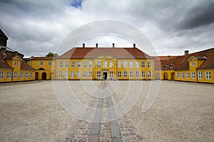 Palace courtyard