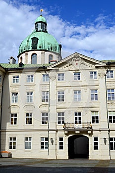 The Habsburg Imperial Palace or Hofburg Innsbruck Austria photo