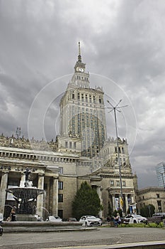 Palace of Culture and Science n Warsaw