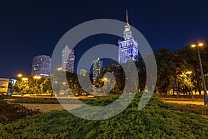 Palace of Culture and Science in Warsaw