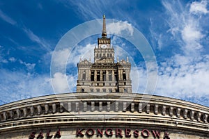 Palace of Culture and Science in Warsaw