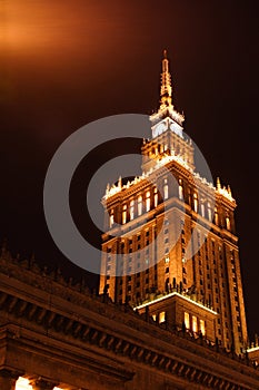 Palace of Culture and Science in Warsaw