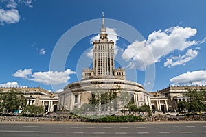 The Palace of Culture and Science, Warsaw. Poland