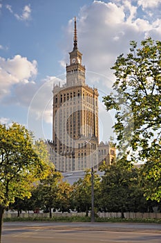 Palace of Culture and Science, Warsaw, Poland photo