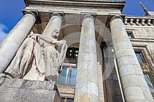 Palace of culture and science, Warsaw, Poland