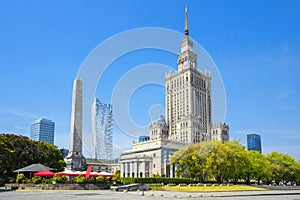 Palace of Culture and Science, Warsaw, Poland photo