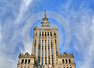 Palace of Culture in Warsaw