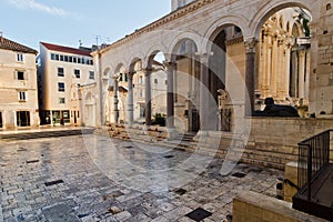 Palace of the Diocletian in Split, Croatia