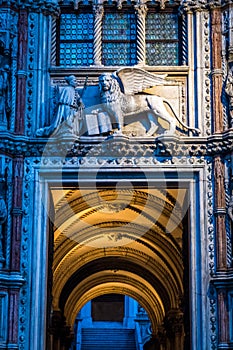 Palace Ducale, Piazza San Marco, Canal of Venice, Italy