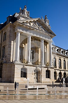 The Palace of dukes of Burgundy in Dijon, France