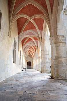 Palace of the Dukes of Lorraine, entrance of the museum in Nancy, France, medieval arch architecture