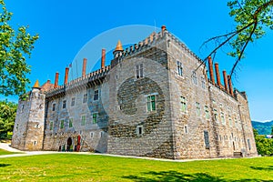Palace of the duques of Braganca in Guimaraes, Portugal photo