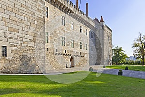Palace of the Duques of Braganza, a medieval palace and museum in Guimaraes photo