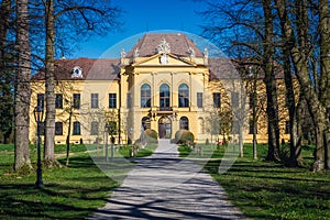 Palace in Eckartsau, Austria