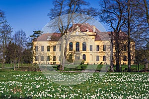Palace in Eckartsau, Austria