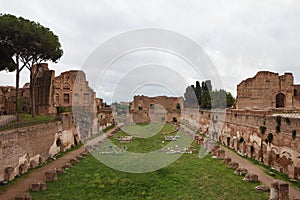 Palace of the emperor Domitian