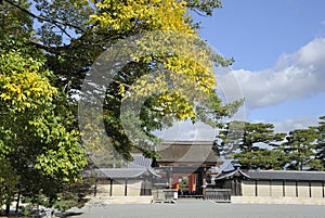 Palace Entrance Gate Kyoto