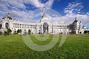 Palace of farmers attraction of Kazan, Tatarstan Republic