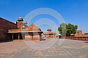 Palace of Fatehpur Sikri, India.