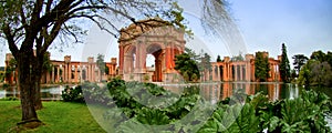 Palace Of Fine Arts, Marina District, San Francisco, California, USA