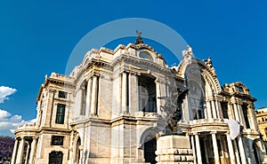 Palace of Fine Arts in Mexico City