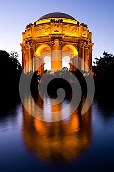 Palace of fine Arts in San Francisco