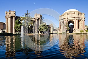 Palace of Fine Arts in San Francisco