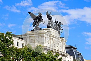 Gloria y los Pegasos, Ministry of Agriculture, Madrid, Spain photo