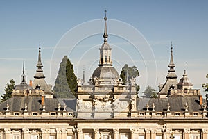 Palace and gardens of La Granja de San Ildefonso, Segovia.