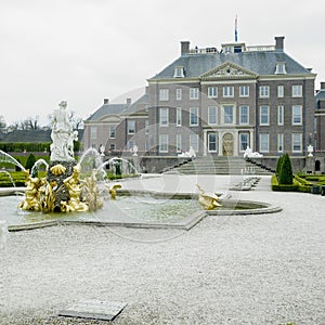 palace and gardens, Paleis Het Loo Castle near Apeldoorn, Nether